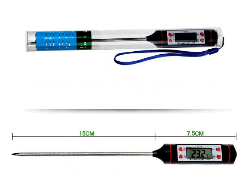 EcoChef™ Precision Digital Cooking Thermometer – For Oil, Meat & Baking