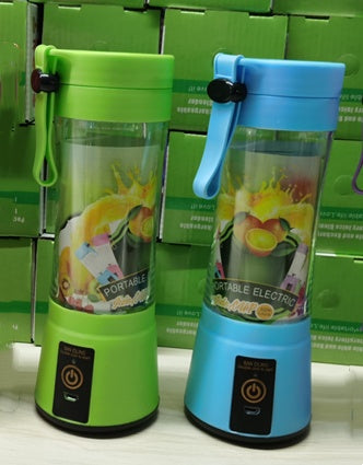 EcoChef™ Mini Portable Blender – USB Rechargeable Smoothie Juicer (6 Blades)