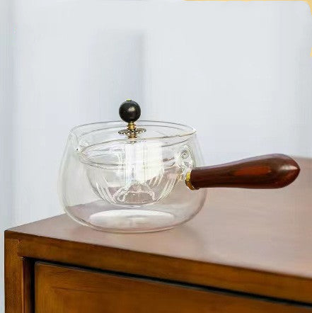 EcoChef™ Semi-Automatic Teapot – Effortless Brewing, Natural Style