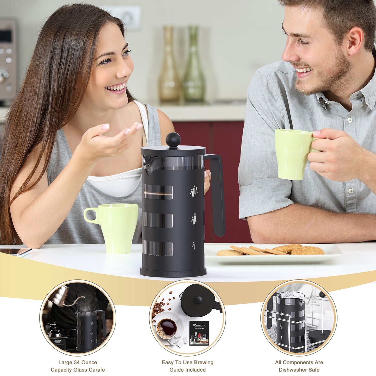 French Press – Barista-Quality Coffee at Home