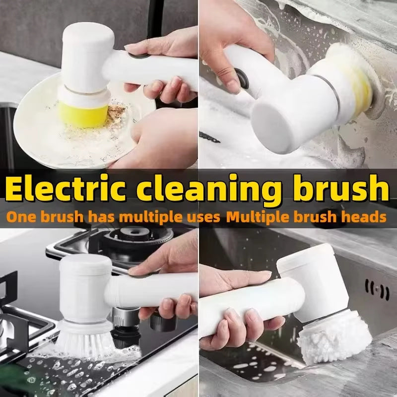 EcoChef™ PowerClean 5-in-1 – Eco-Friendly Electric Cleaning Solution