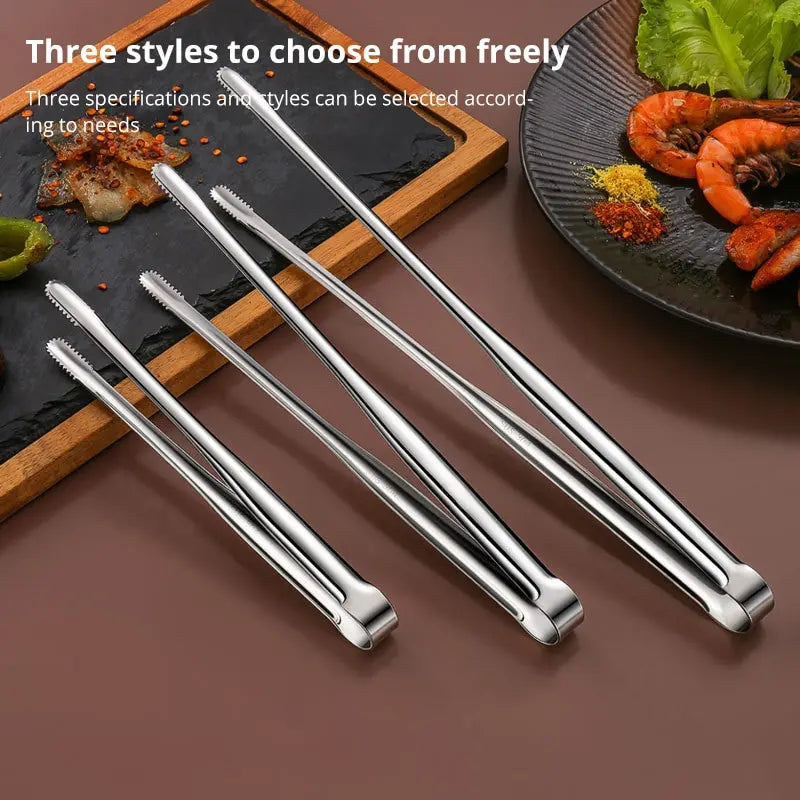 EcoChef™ Stainless Steel Food Tongs – Precision Meets Elegance