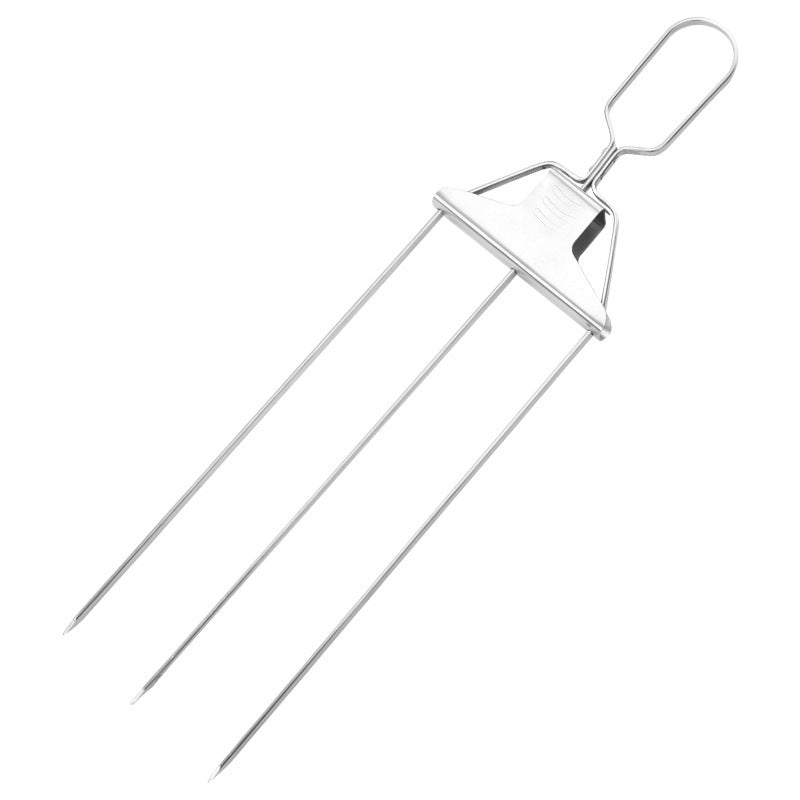 EcoChef™ 3-in-1 Stainless Steel Skewers – Kebab & Grill Fork Set