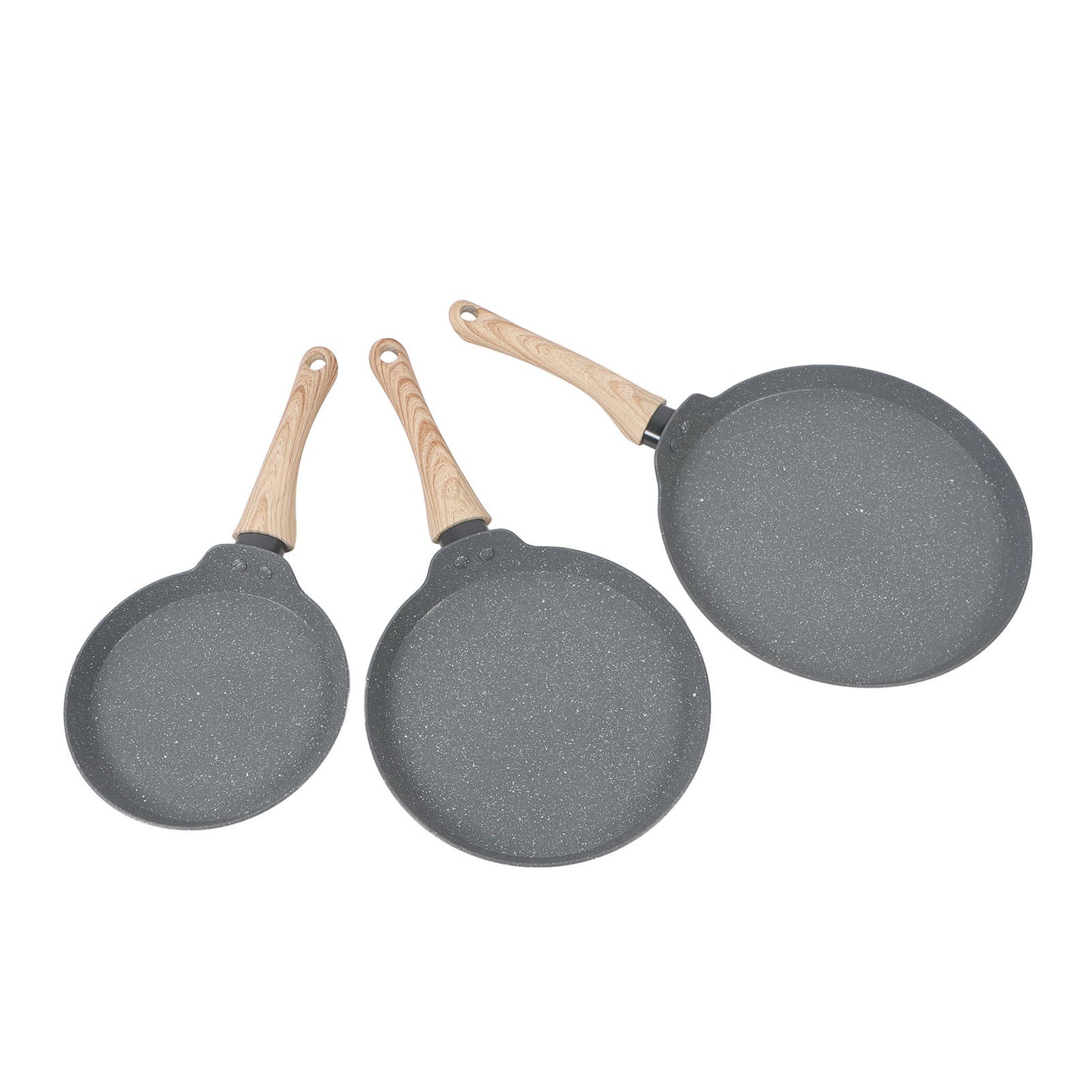 3-Piece Non-Stick Frying Pan Set – Toxin-Free