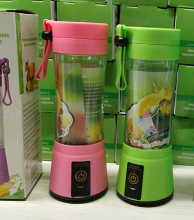 EcoChef™ Mini Portable Blender – USB Rechargeable Smoothie Juicer (6 Blades)