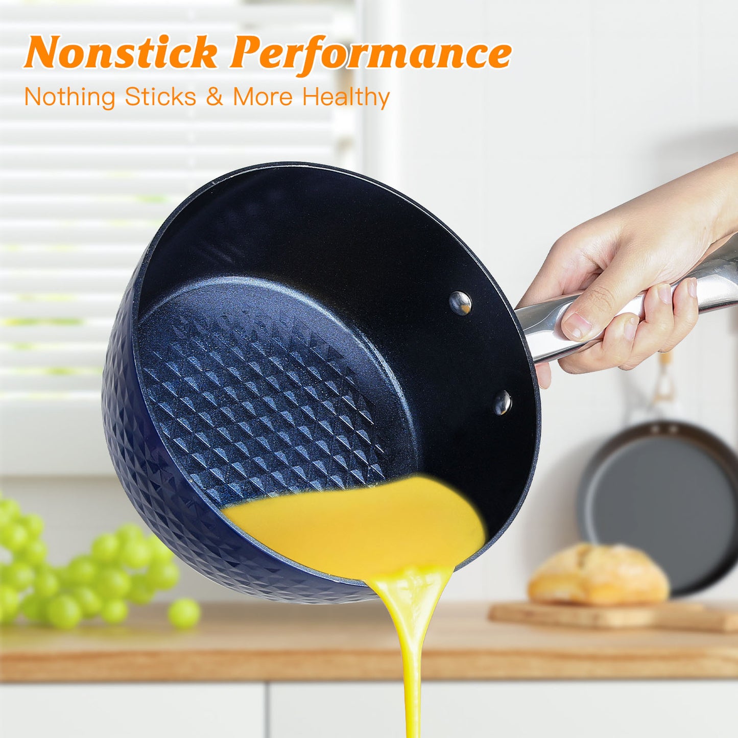 3-Piece Frying Pan Set | Non-Stick Coating |