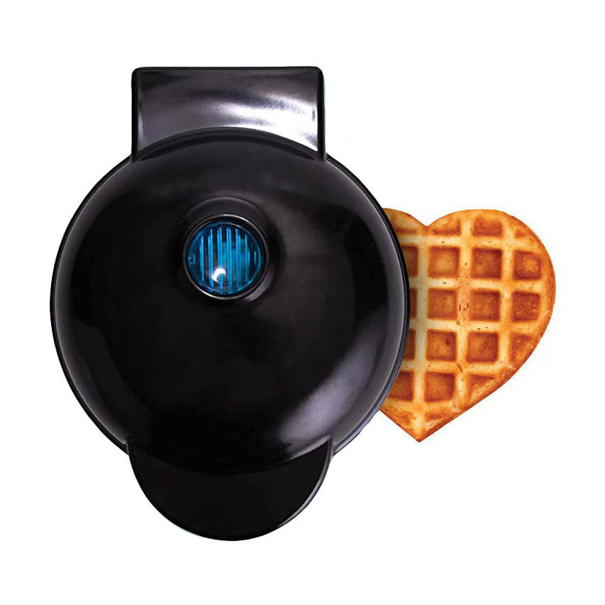 EcoChef™ Mini Waffle Maker – Forme a cuore e rotonde per colazioni perfette