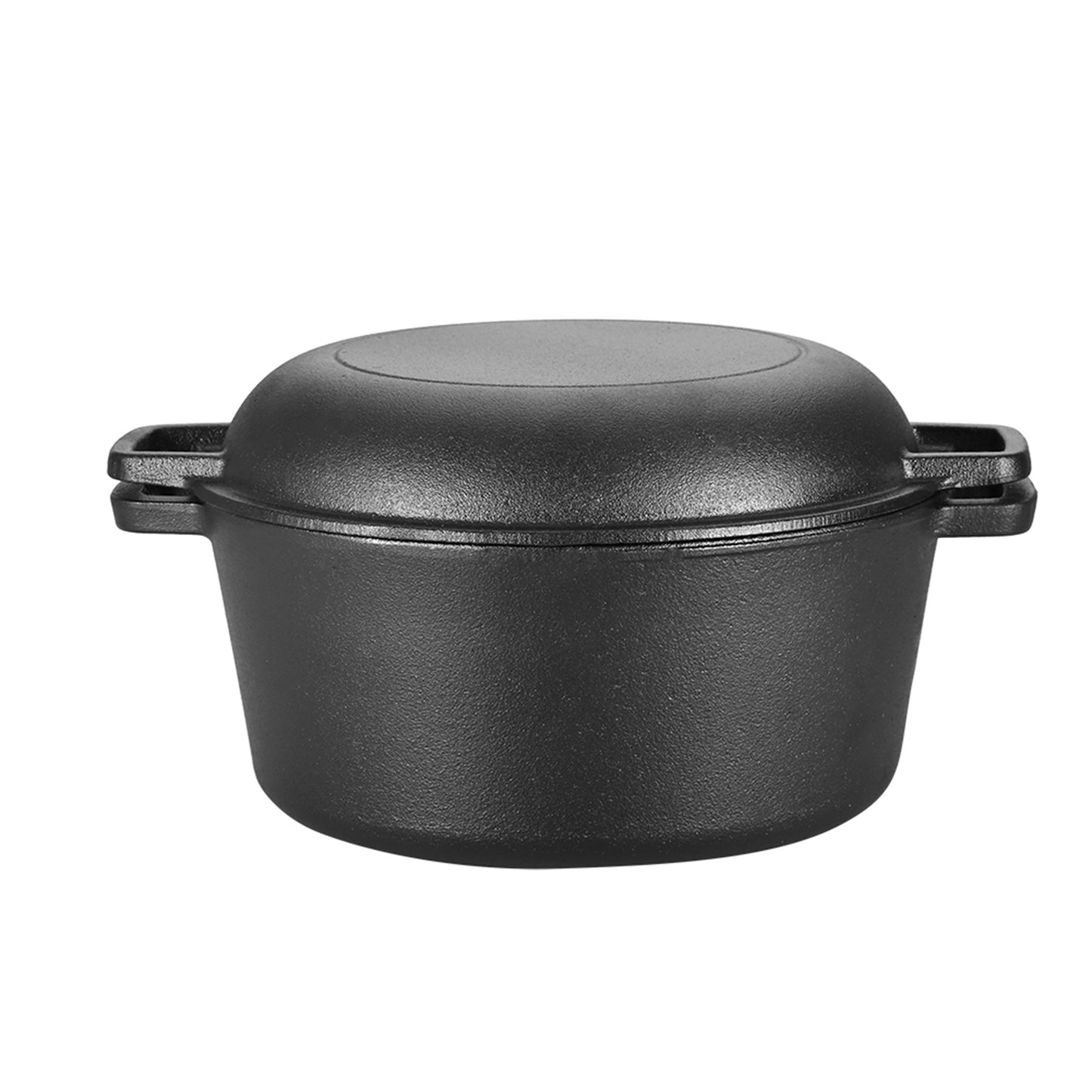 Pure Iron Double Dutch Oven – Timeless Cooking!