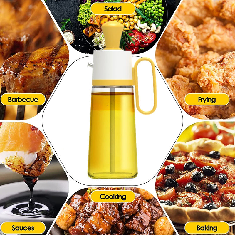 EcoChef™ 2-in-1 Oil Dispenser with Silicone Brush