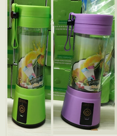 EcoChef™ Mini Portable Blender – USB Rechargeable Smoothie Juicer (6 Blades)