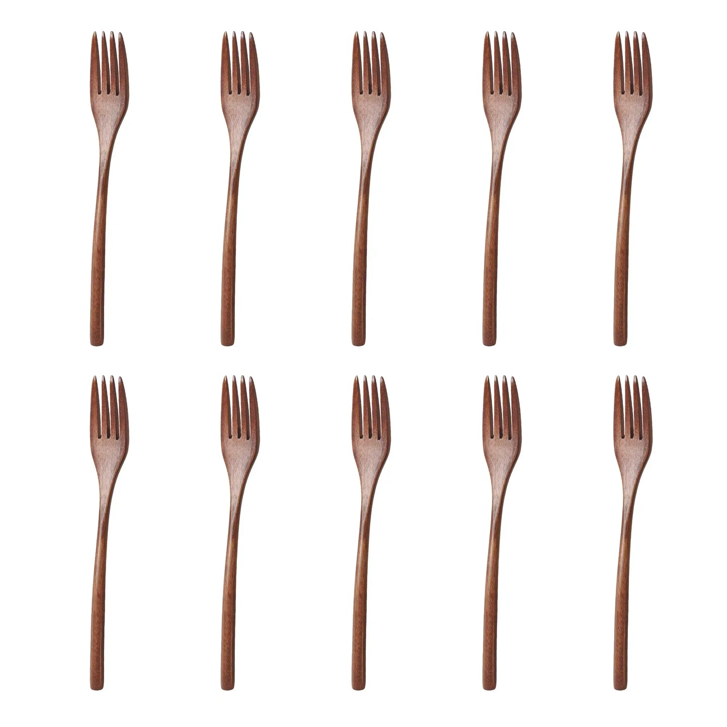 EcoChef™ Natural Wooden Utensil Set – 5-Piece Eco Tableware
