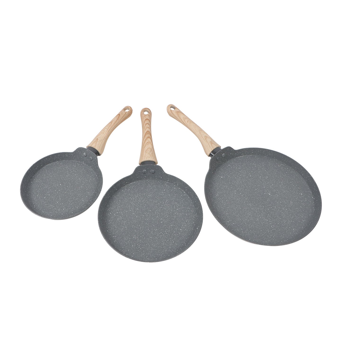 3-Piece Non-Stick Frying Pan Set – Toxin-Free