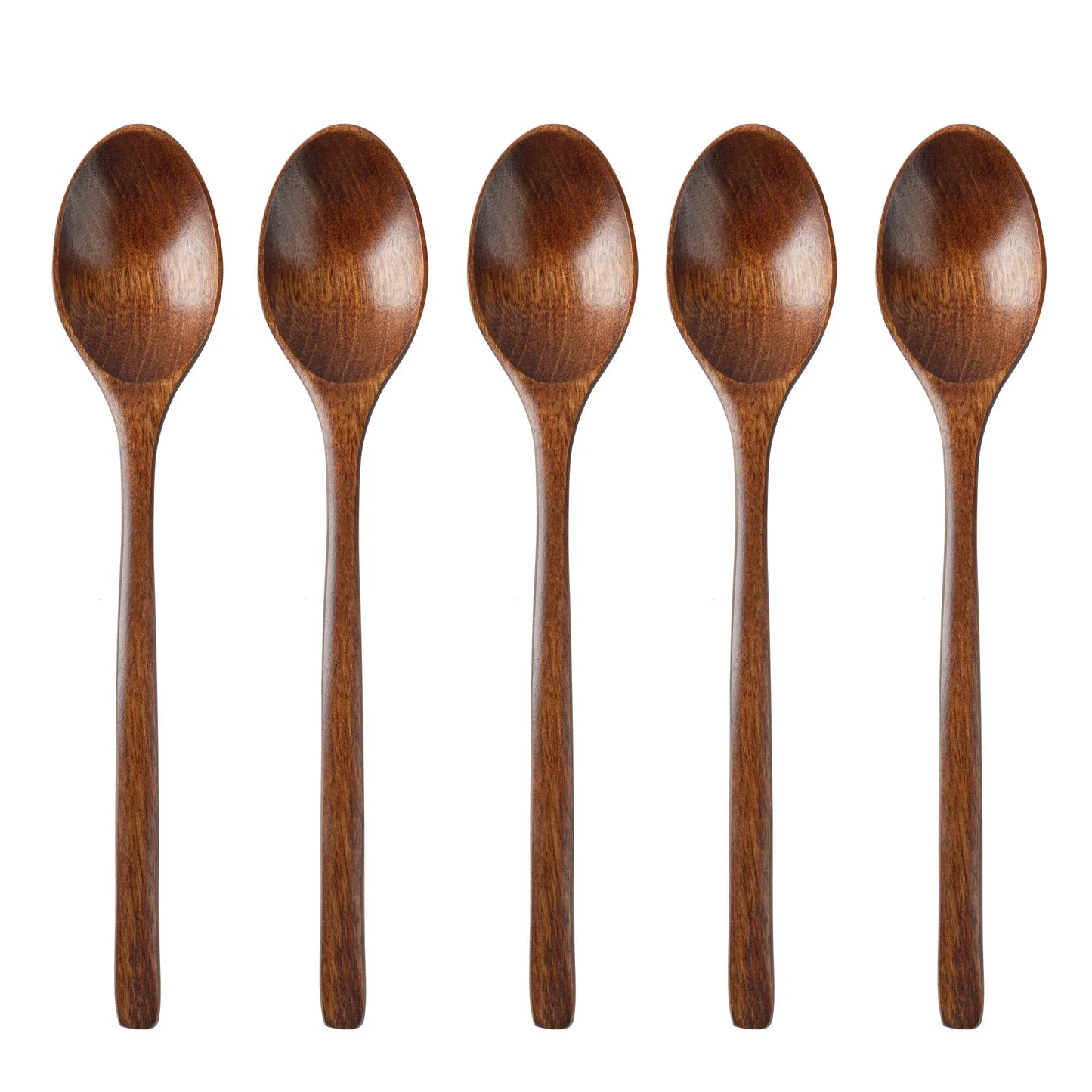 EcoChef™ Natural Wooden Utensil Set – 5-Piece Eco Tableware