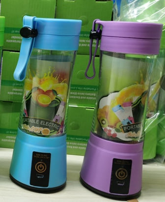 EcoChef™ Mini Portable Blender – USB Rechargeable Smoothie Juicer (6 Blades)