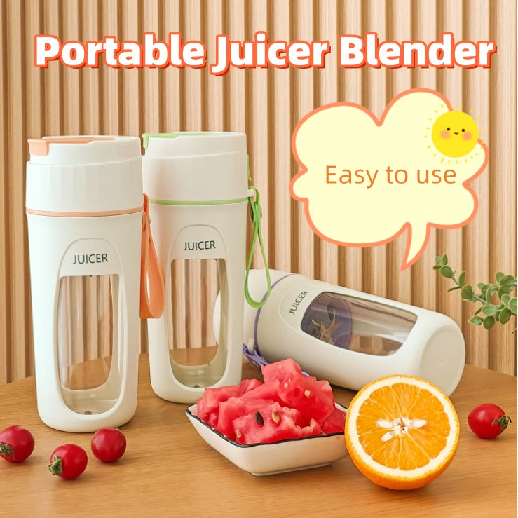 Frullatore portatile ricaricabile tramite USB – Tazza spremiagrumi personale per frullati e frappè