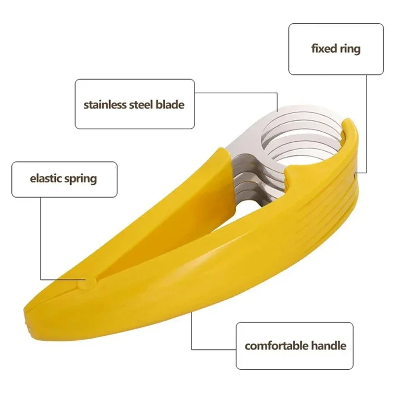 EcoChef™ Manual Banana & Chicken Slicer – Slice Smarter, Cook Quicker