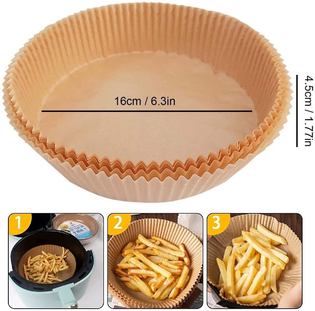 Air Fryer Disposable Liners – 200 PCS