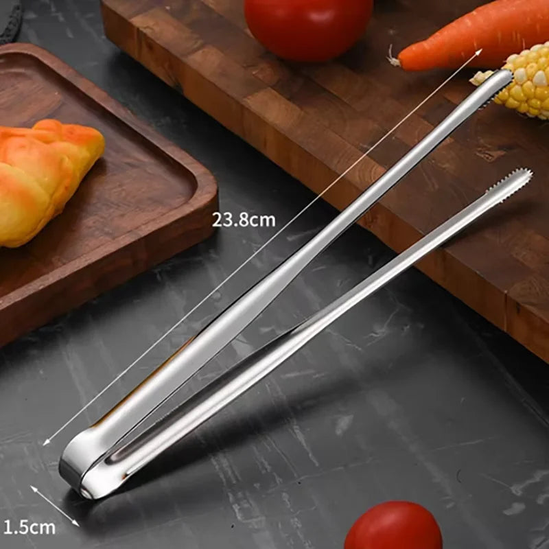 EcoChef™ Stainless Steel Food Tongs – Precision Meets Elegance