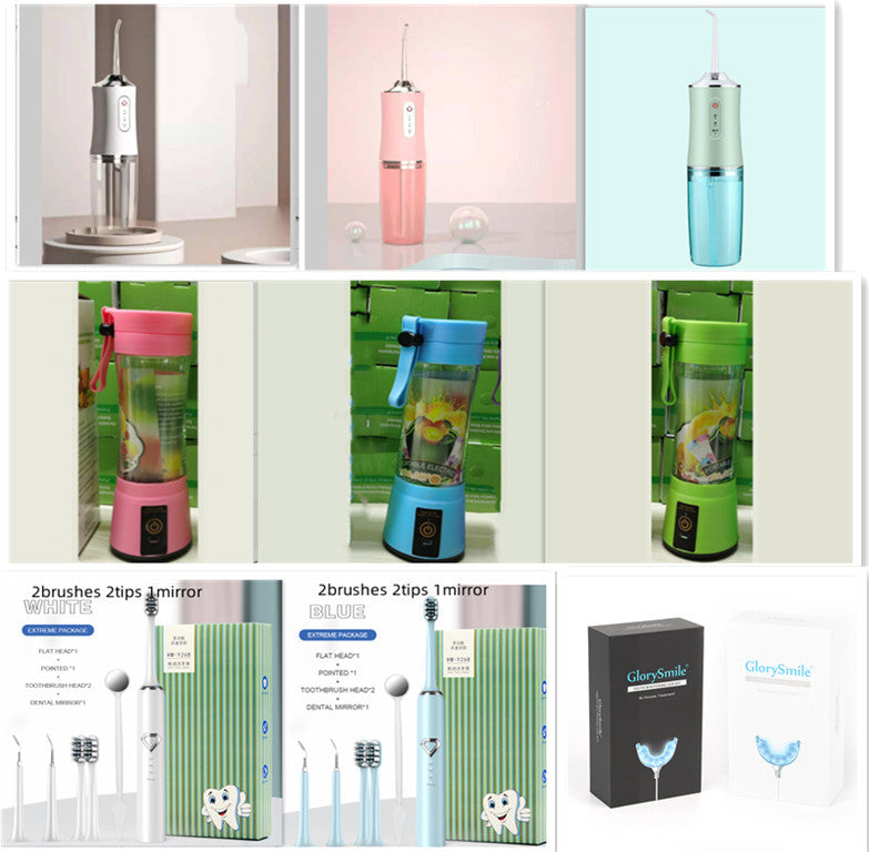 EcoChef™ Mini Portable Blender – USB Rechargeable Smoothie Juicer (6 Blades)