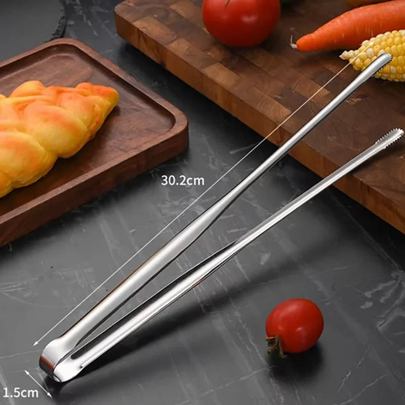 EcoChef™ Stainless Steel Food Tongs – Precision Meets Elegance