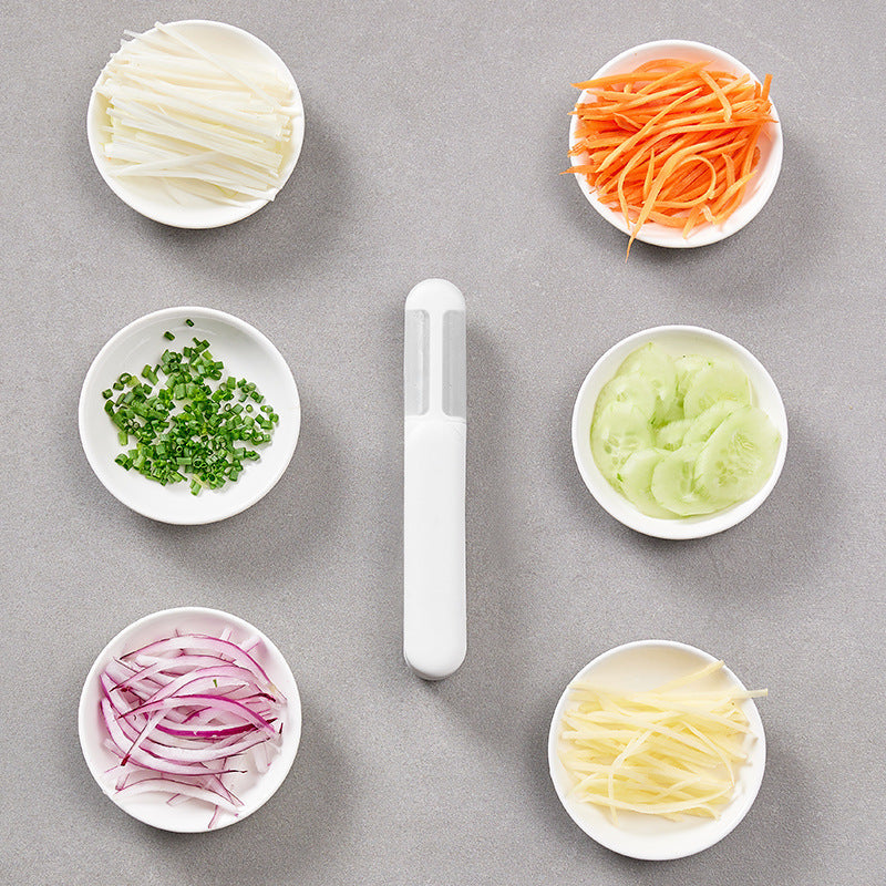 EcoChef™ MultiBlade Peeler – 3-in-1 Smart Prep Tool