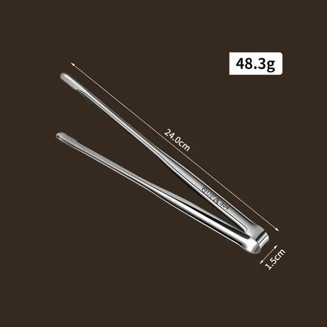 EcoChef™ Stainless Steel Food Tongs – Precision Meets Elegance