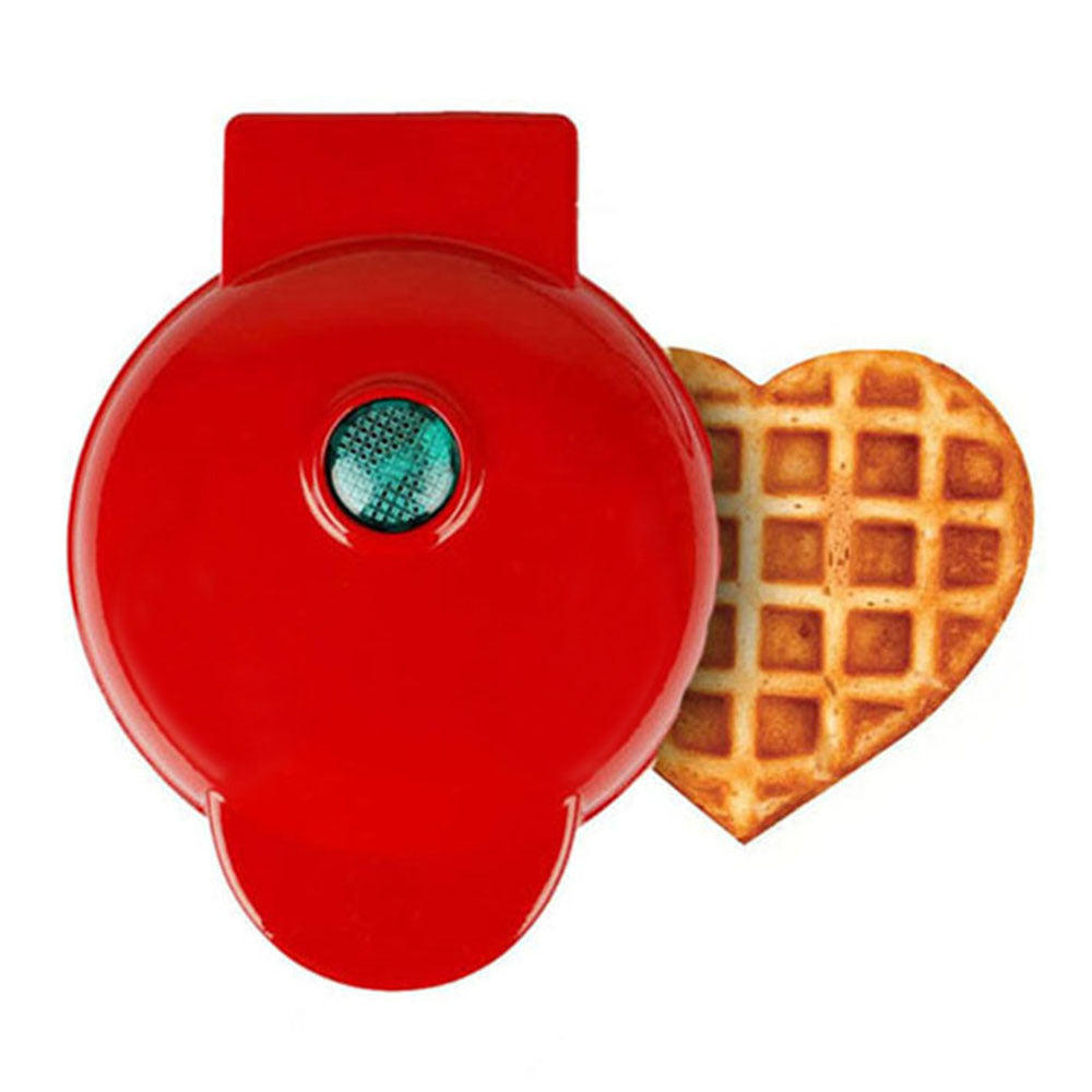 EcoChef™ Mini Waffle Maker – Forme a cuore e rotonde per colazioni perfette