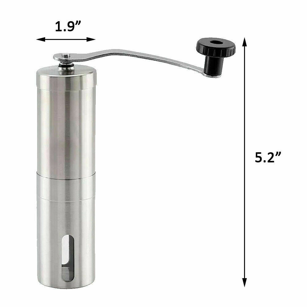 Premium Hand Crank Coffee Grinder – Burr Precision for Perfect Flavor