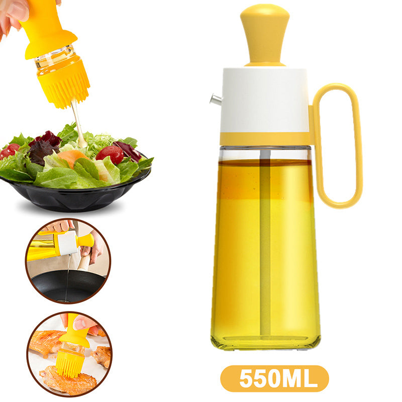 EcoChef™ 2-in-1 Oil Dispenser with Silicone Brush
