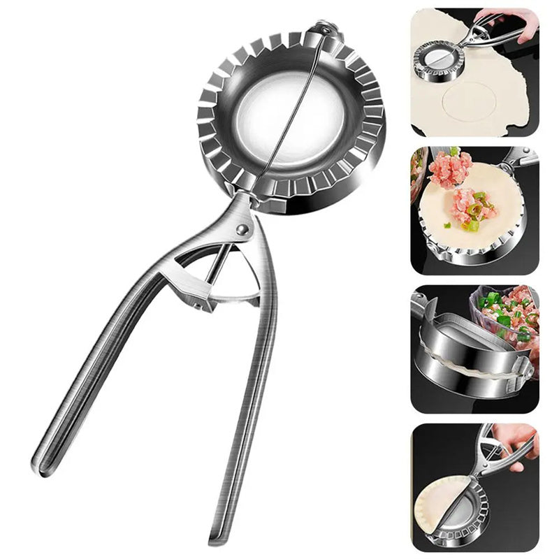 EcoChef™ Stainless Steel Dumpling Mold – Traditional Craft, Modern Simplicity