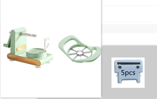 EcoChef™ Hand-Cranked Peeler & Corer – Smart Prep, Zero Effort