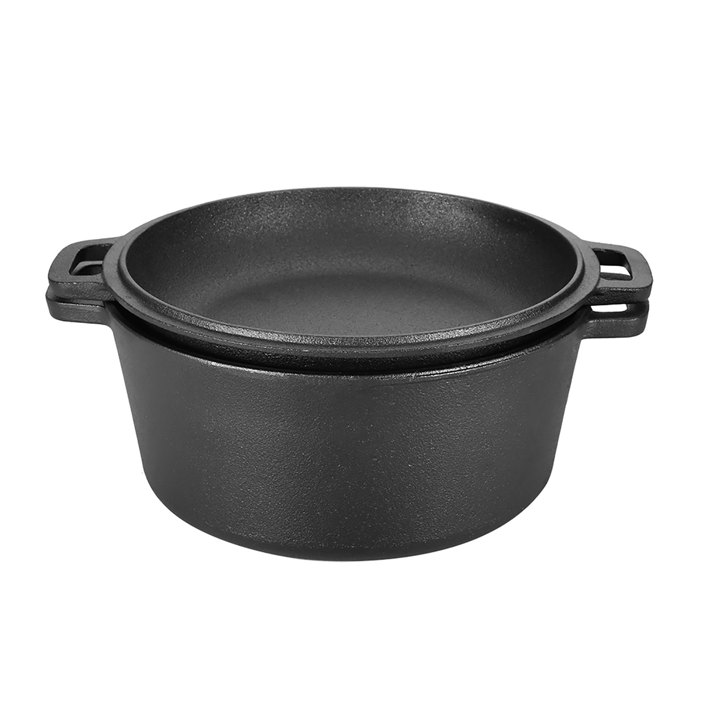 Pure Iron Double Dutch Oven – Timeless Cooking!