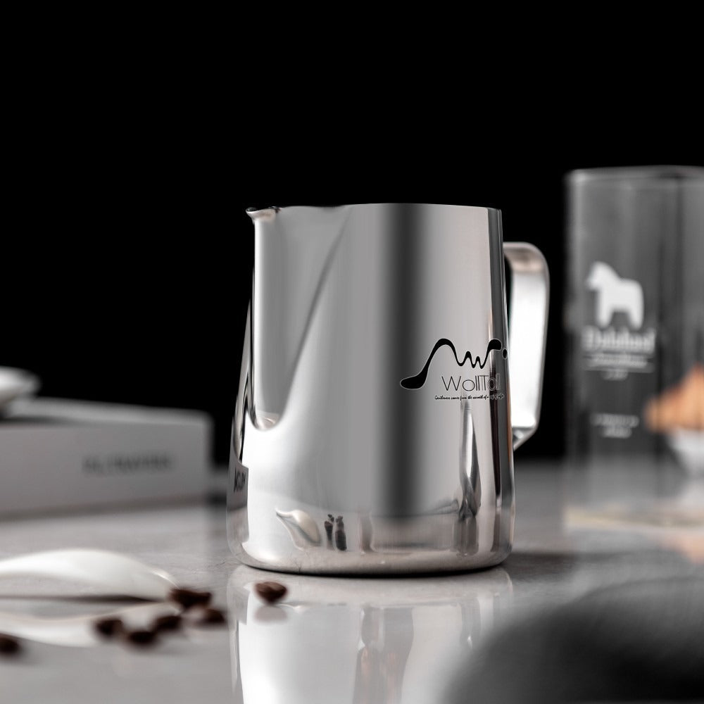 Stainless Steel Frothing Pitcher – For Healthier Coffee