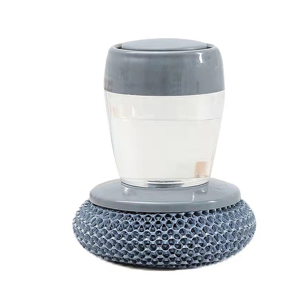 Spazzola per la pulizia multifunzione EcoChef™ Press - Strumento portatile per l'erogazione del detersivo da cucina