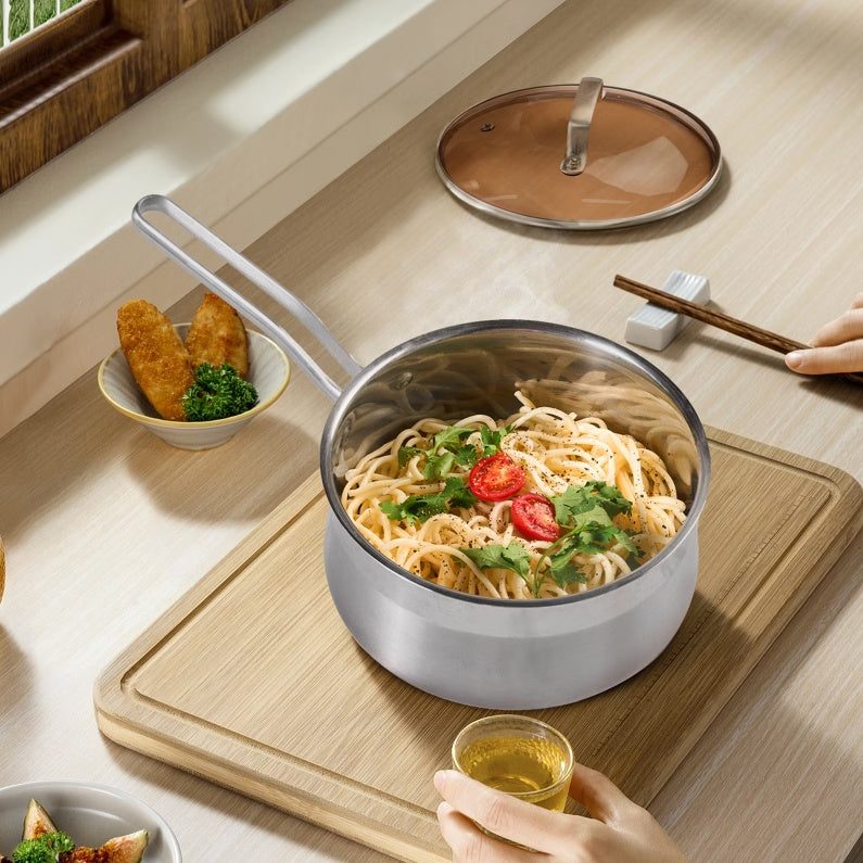 Stainless Steel Saucepan - For All Stoves