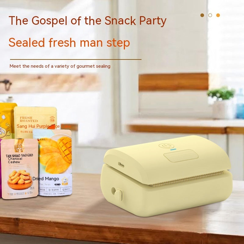 EcoChef™ Mini Vacuum Sealer – Freshness, Sealed with Purpose