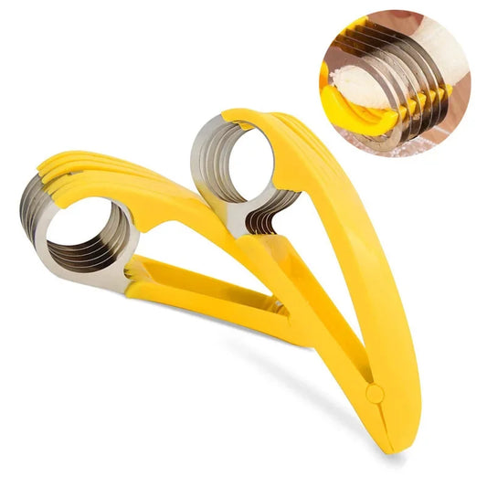 EcoChef™ Manual Banana & Chicken Slicer – Slice Smarter, Cook Quicker
